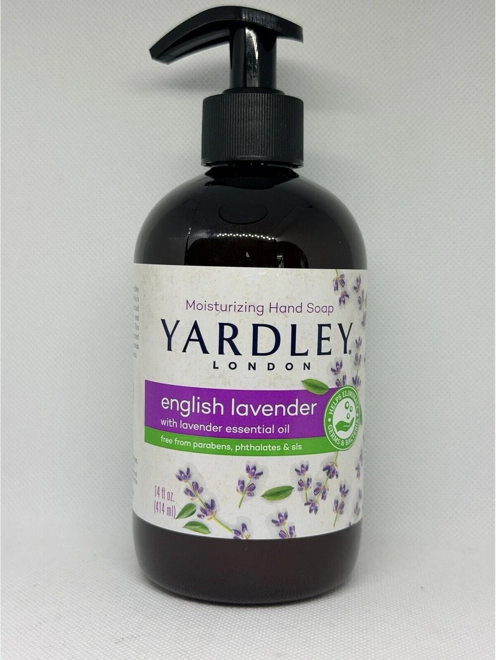 Yardley London Lavender Liquid Hand Soap 3 Pack 14oz Moisturizing